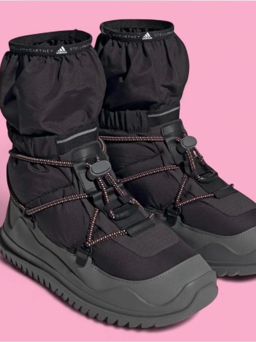 W x Stella McCartney COLD.RDY Winter Boots Black Women’s 6.5 NWOB
